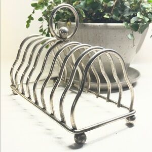 Silver Metal Toast Rack